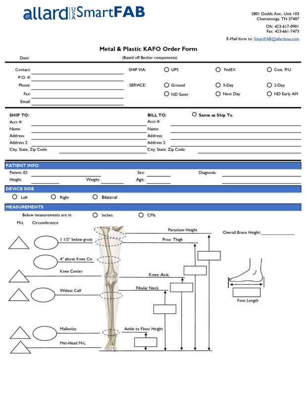 Metal and Plastic KAFO Order Form_Allard SmartFAB.pdf