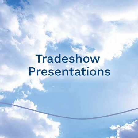 Tradeshow presentations